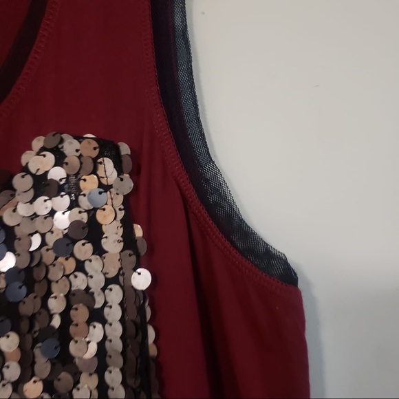 Vera Wang t-shirt with silvery sequins - Picture 3 of 11